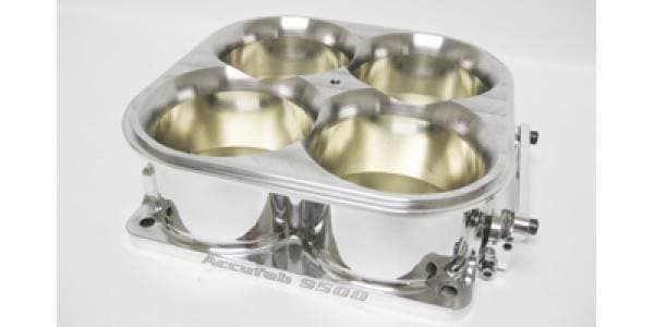 Accufab 4-Barrel 9500 Polished Competition Throttle Body