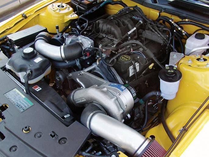 Ford Mustang V6 2005-2010 4.0L Procharger - HO Intercooled P-1SC