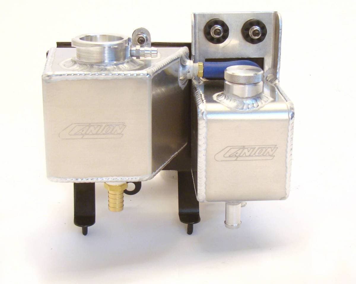 Aluminum Power Steering & Coolant Expansion Reservoir Tanks, Mini Cooper 2002-2006