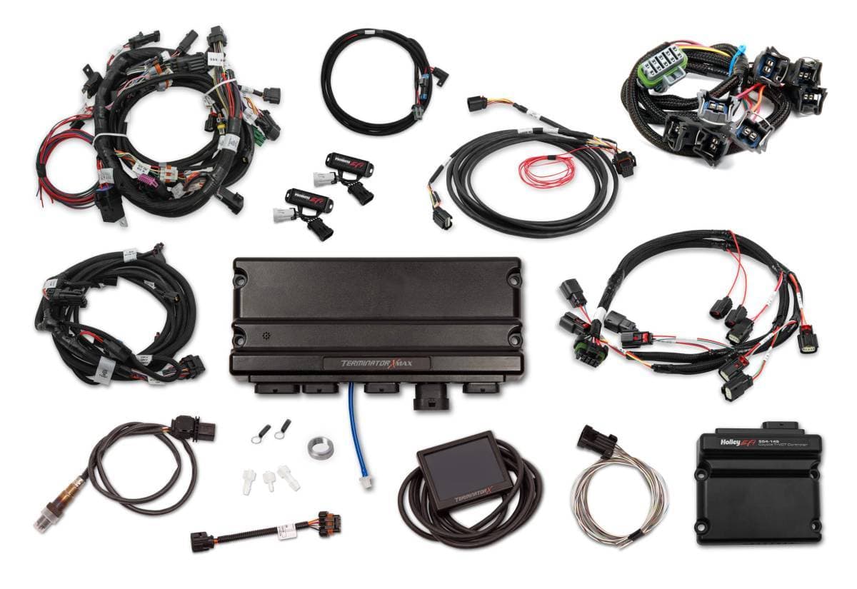 Holley Terminator X Max MPFI Kit For 2011-2012 Ford Coyote Engines with Ti-VCT, EV6, and DBW