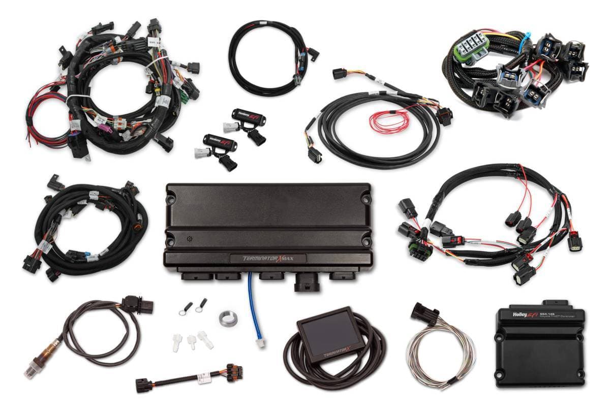 Holley Terminator X Max MPFI Kit For 2013-2015 Ford Coyote Engines with Ti-VCT, EV1, and 98+ 4R70W Transmission