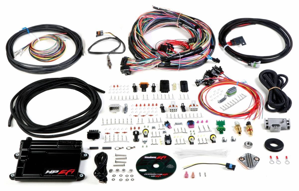 Holley HP EFI ECU and Harness Kit Unterminated Harness with EV1 Connectors - NTK O2 Sensor