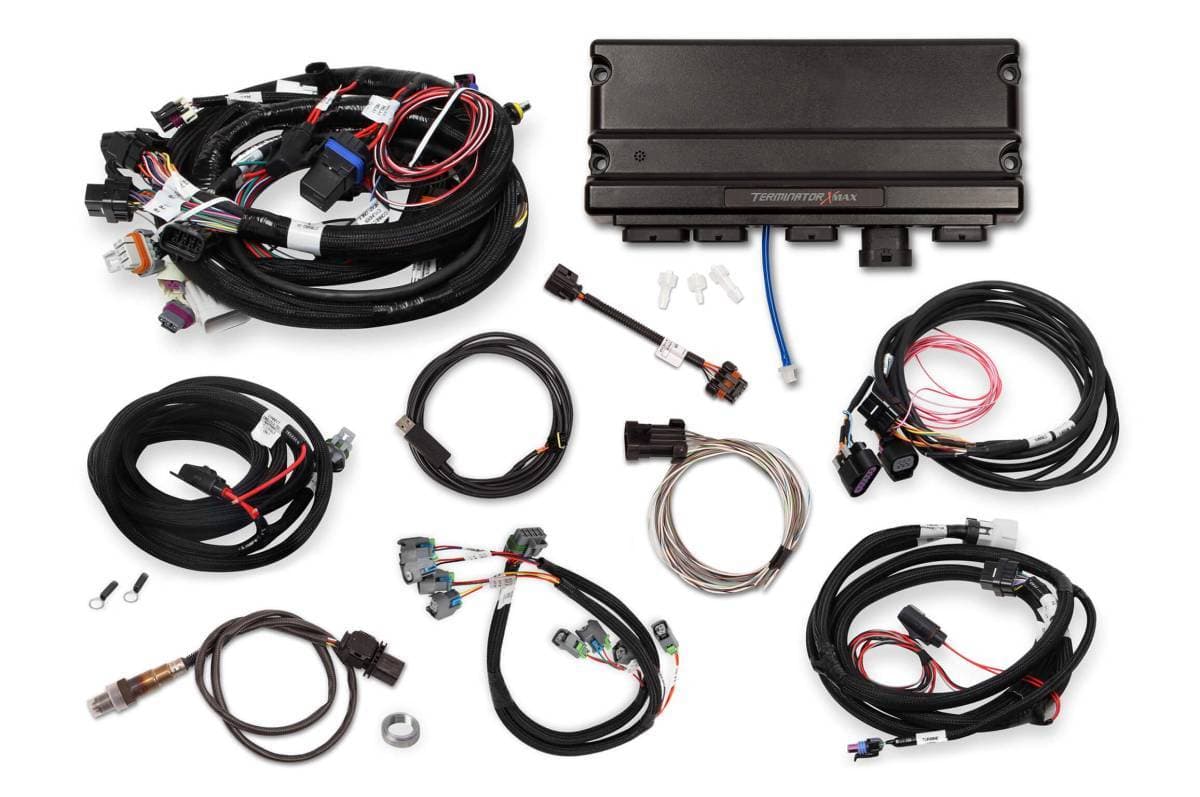 Holley Terminator X Max MPFI Controller Kit For LS1 LS6 Engines with DBW Throttle Body & Transmission Control - No Handheld
