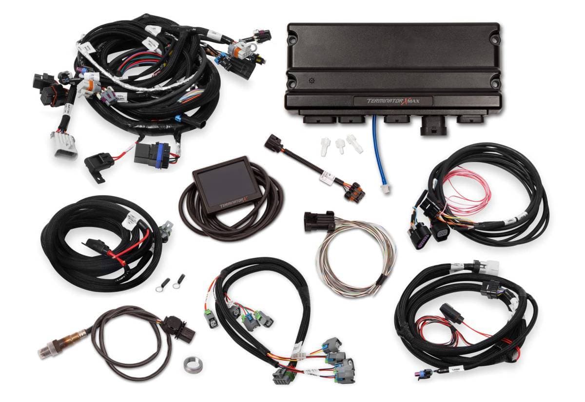 Holley Terminator X Max MPFI Controller Kit for GM 58X Truck with DBW Throttle Body & Transmission Control