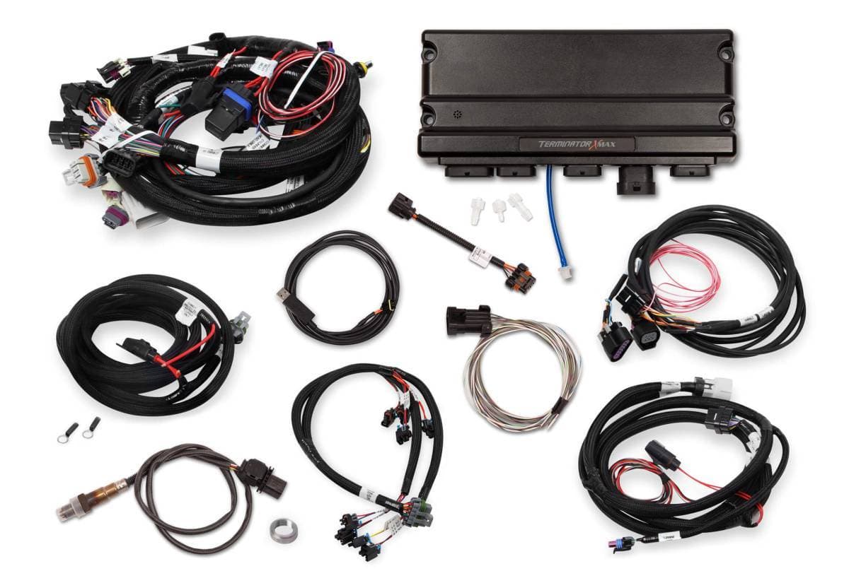 Holley Terminator X Max MPFI Controller Kit for GM 24X Truck with DBW Throttle Body & Transmission Control - No Handheld