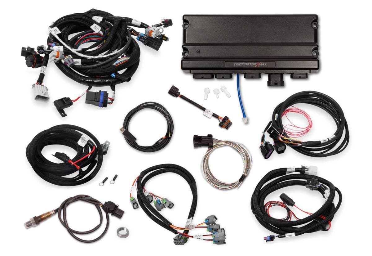 Holley Terminator X Max MPFI Controller Kit for GM 58X Truck with DBW Throttle Body & Transmission Control - No Handheld