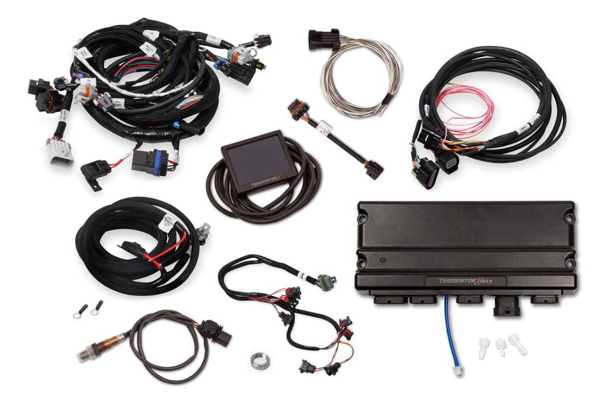 Holley Terminator X Max MPFI Controller Kit For LS2 LS3 Engines & GM Truck 58x Crank 4x Cam with DBW