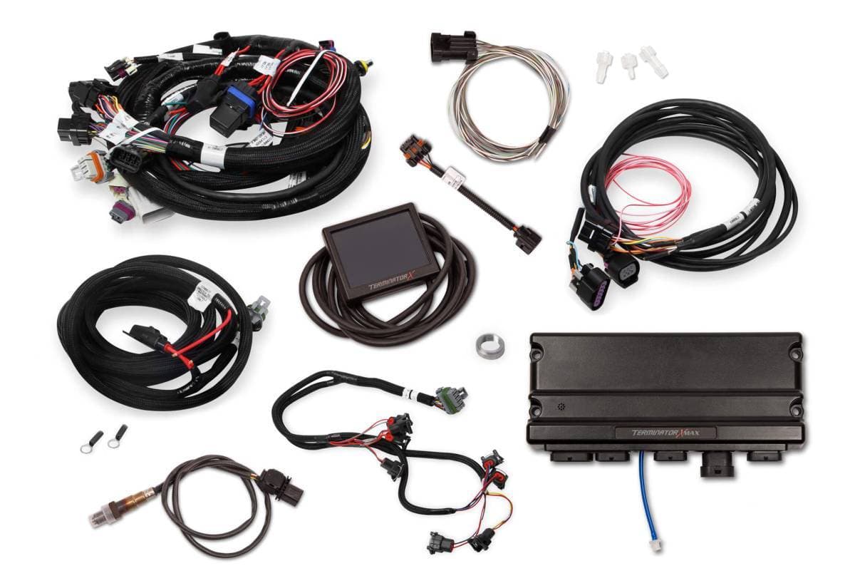 Holley Terminator X Max Controller Kit for LS1 LS6 24x Crank Reluctor with DBW Throttle Body 