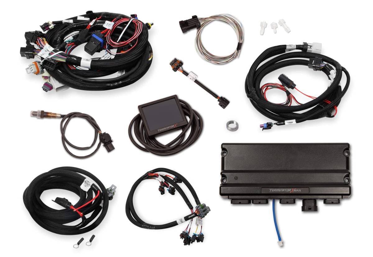 Holley Terminator X Max LS MPFI Controller Kit for GM Truck 24X Multec 2 with Transmission Control