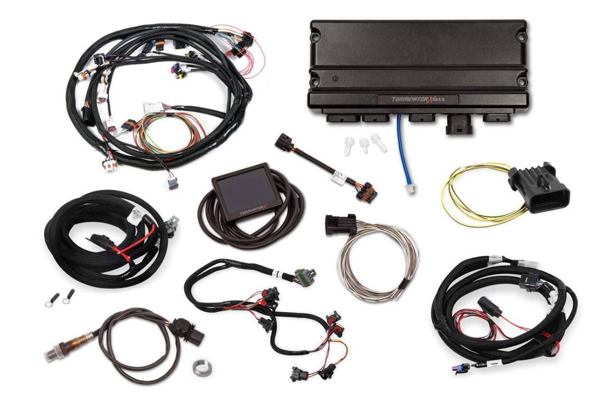 Holley Terminator X Max MPFI Controller Kit Universal Ford Motors with 4L60E/80E Transmission Control