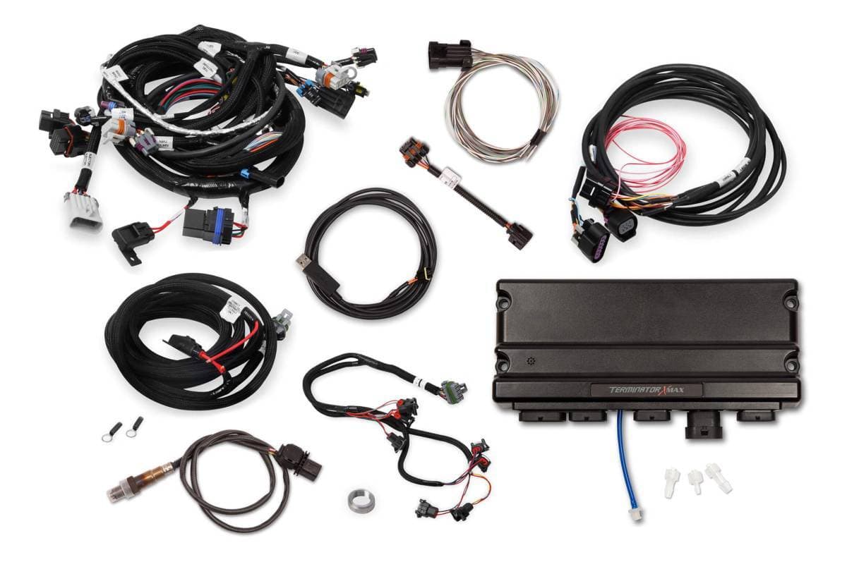 Holley Terminator X Max MPFI Controller Kit For LS2 LS3 Engines & GM Truck 58x Crank 4x Cam with DBW - No Handheld