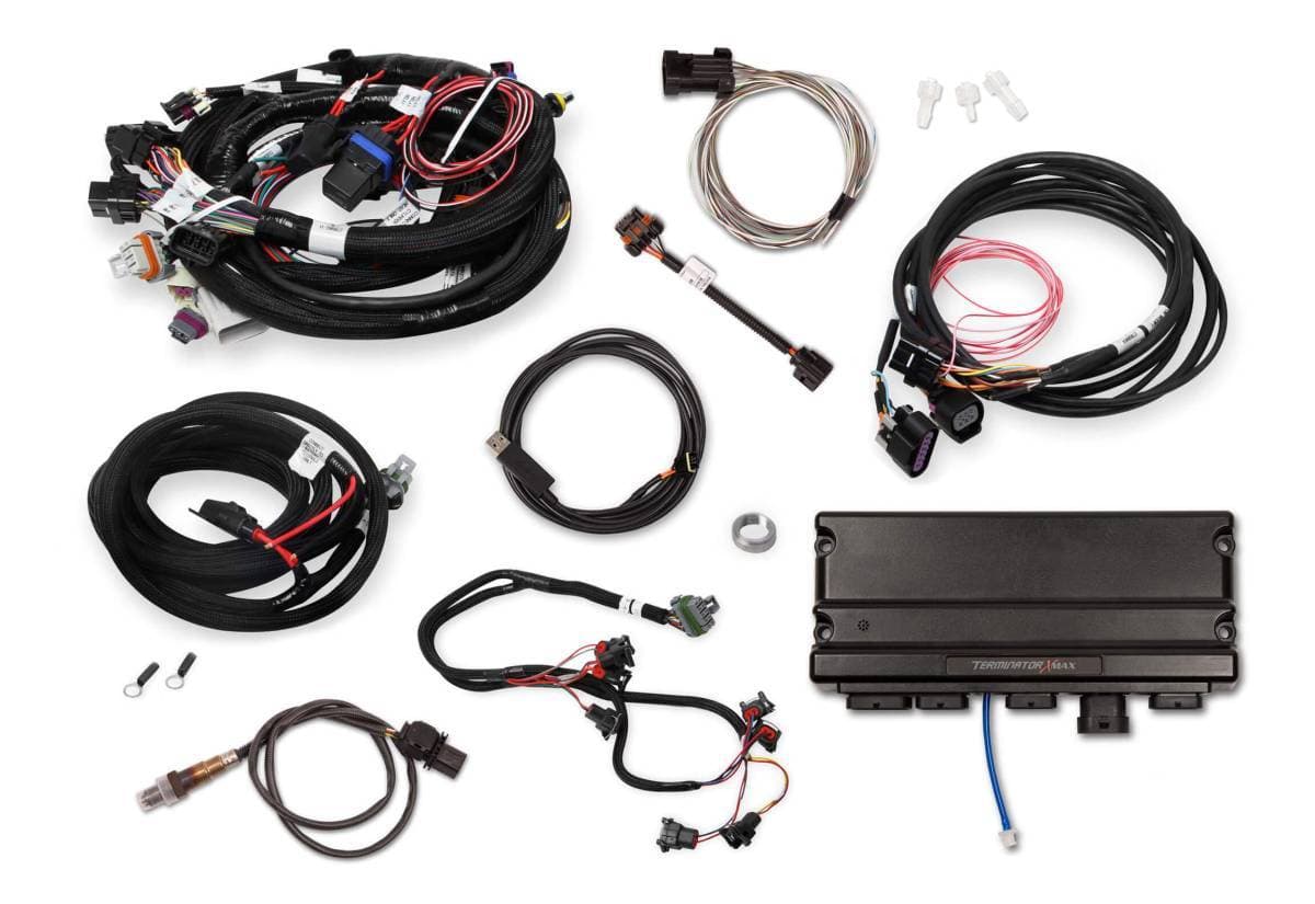 Holley Terminator X Max Controller Kit for LS1 LS6 24x Crank Reluctor with DBW Throttle Body - No Handheld