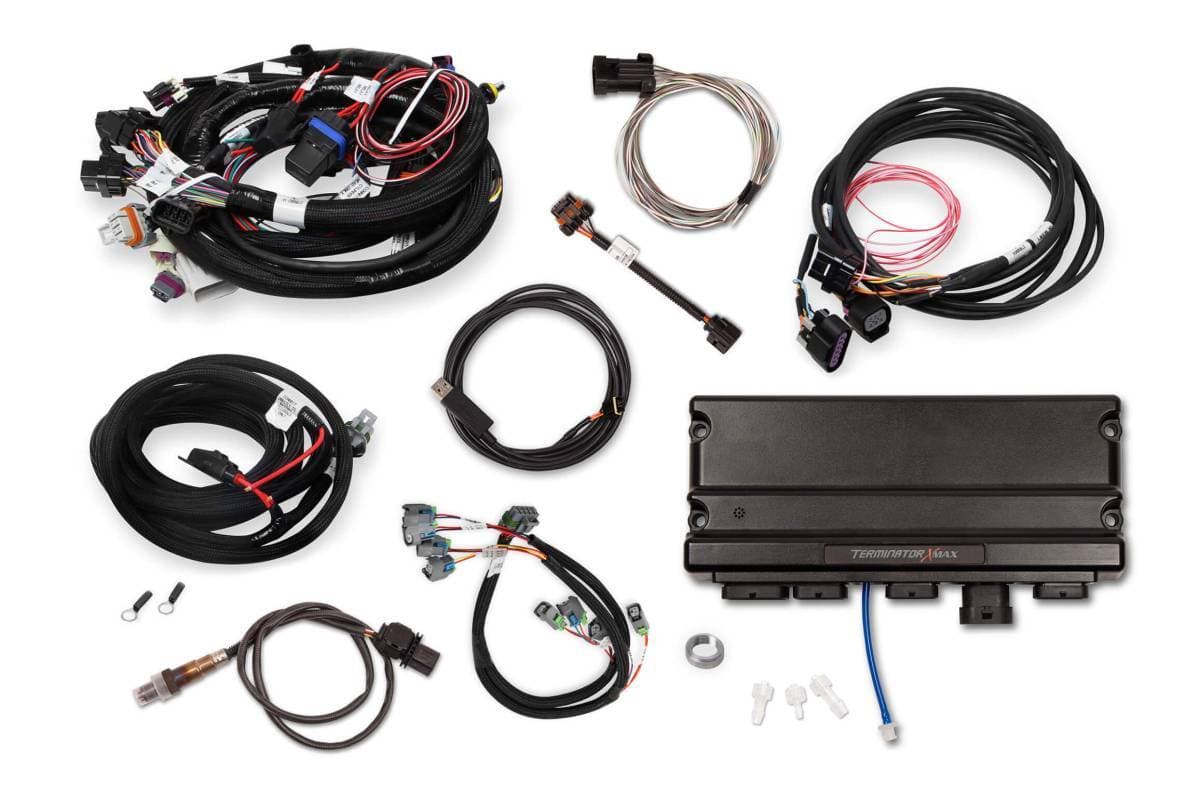 Holley Terminator X Max MPFI Controller Kit For LS1 LS6 Engines 24x Crank 1x Cam with DBW - No Handheld