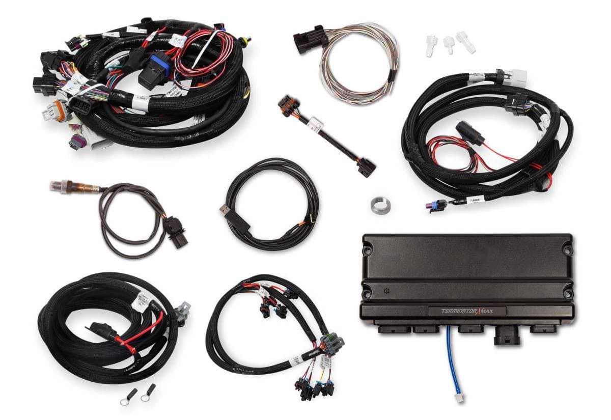 Holley Terminator X Max LS MPFI Controller Kit for GM Truck 24X Multec 2 with Transmission Control