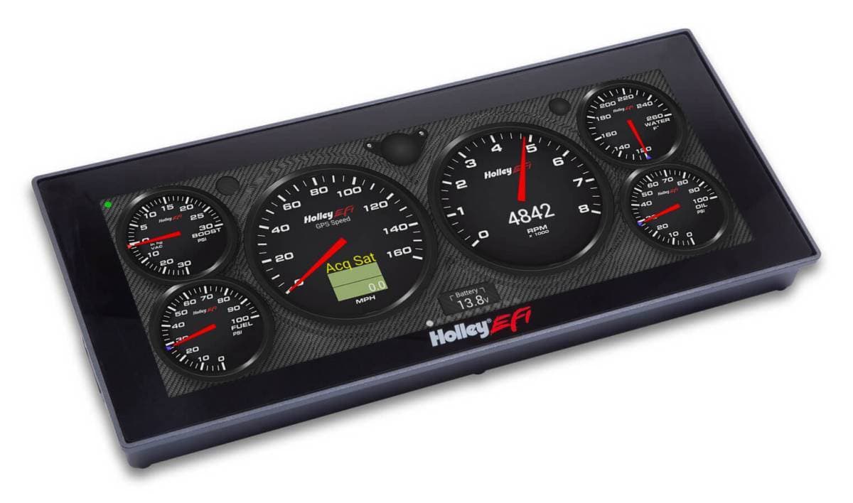 Holley EFI Digital Dashes Standalone Pro Dash 6.86"