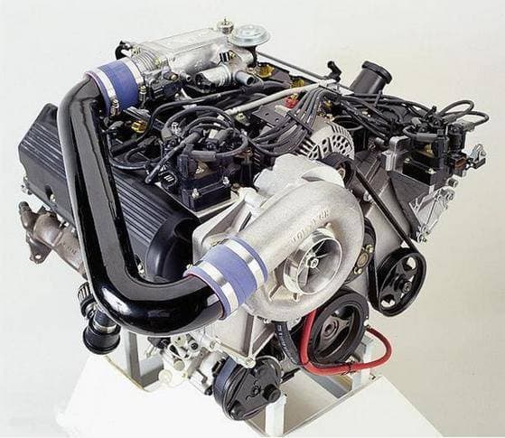Ford Mustang GT Standard Output 4.6L 2V 1998 Vortech Supercharger - V-3 Si Complete Kit Polished