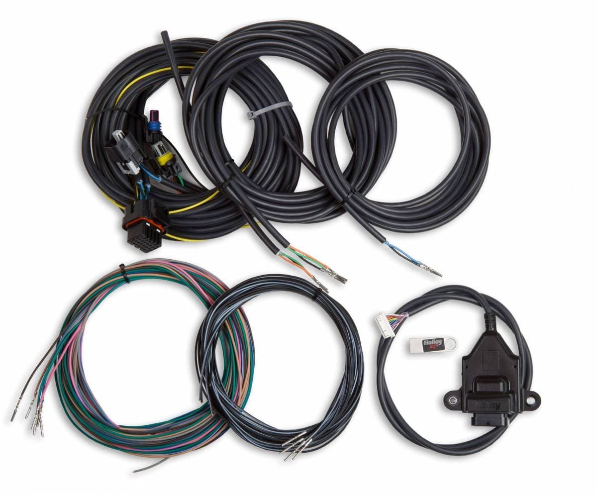 Holley EFI Digital Dash I/O Adapter - Terminated Vehicle Harness