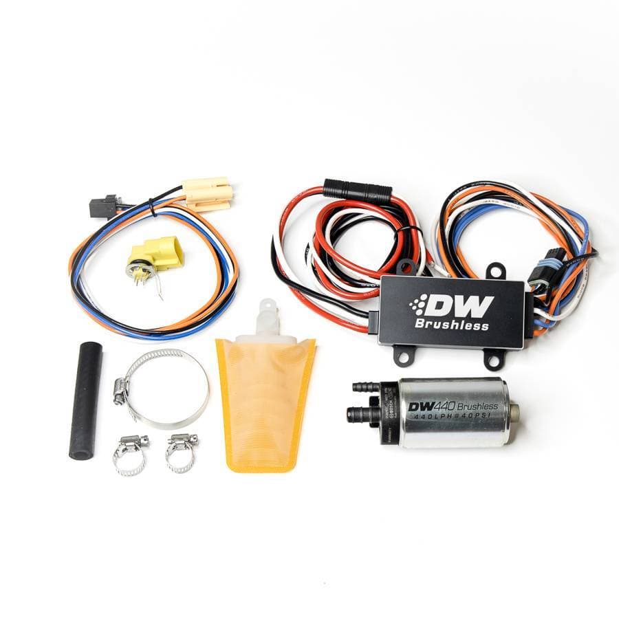 Nissan 240sx 1994-1998 440LPH DeatschWerks Brushless In-Tank Fuel Pump Kit with Single Speed Controller