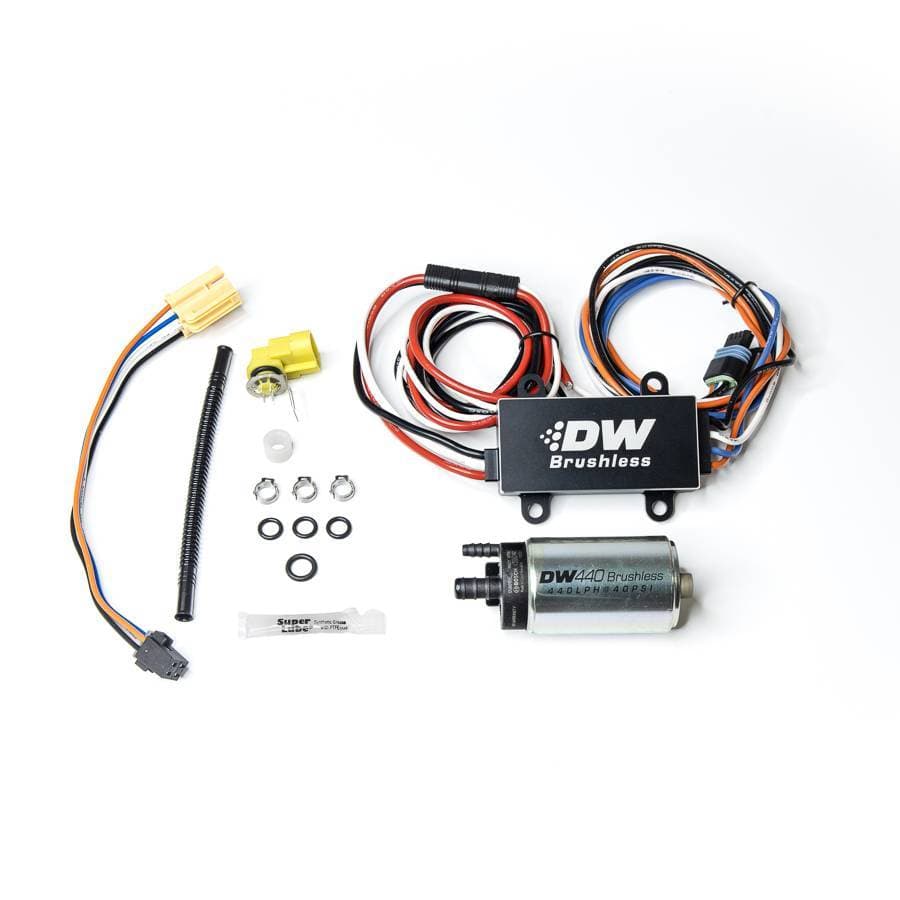 Chevy Camaro 2016+ 440LPH DeatschWerks Brushless In-Tank Fuel Pump Kit with Single Speed Controller