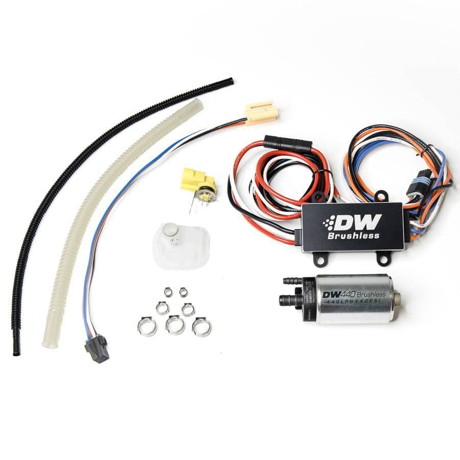 Chevy Corvette 2003-2013 440LPH DeatschWerks Brushless In-Tank Fuel Pump Kit with Dual Speed PWM Controller
