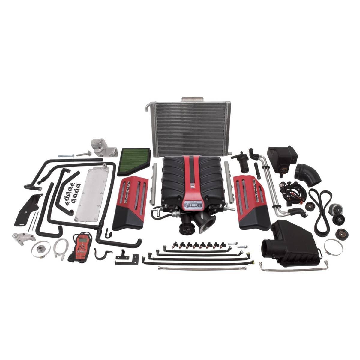 Chevy Camaro SS L99 2010-2013 Edelbrock Stage 1 Complete Supercharger Intercooled Kit With Tune - Auto