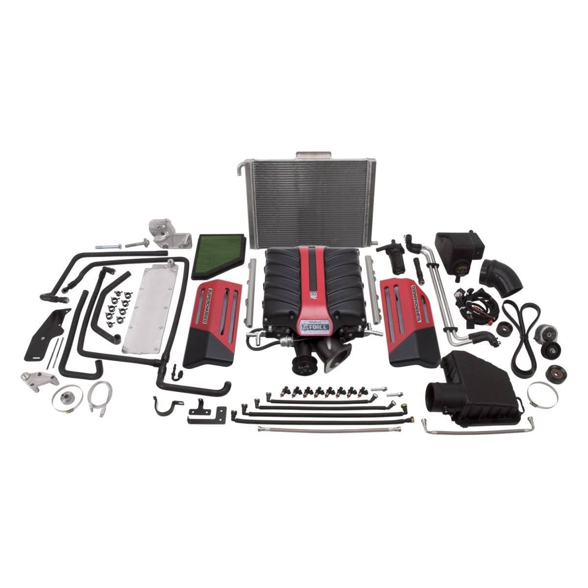 Chevy Camaro SS L99 2010-2013 Edelbrock Stage 1 Complete Supercharger Intercooled Kit Without Tune - Auto