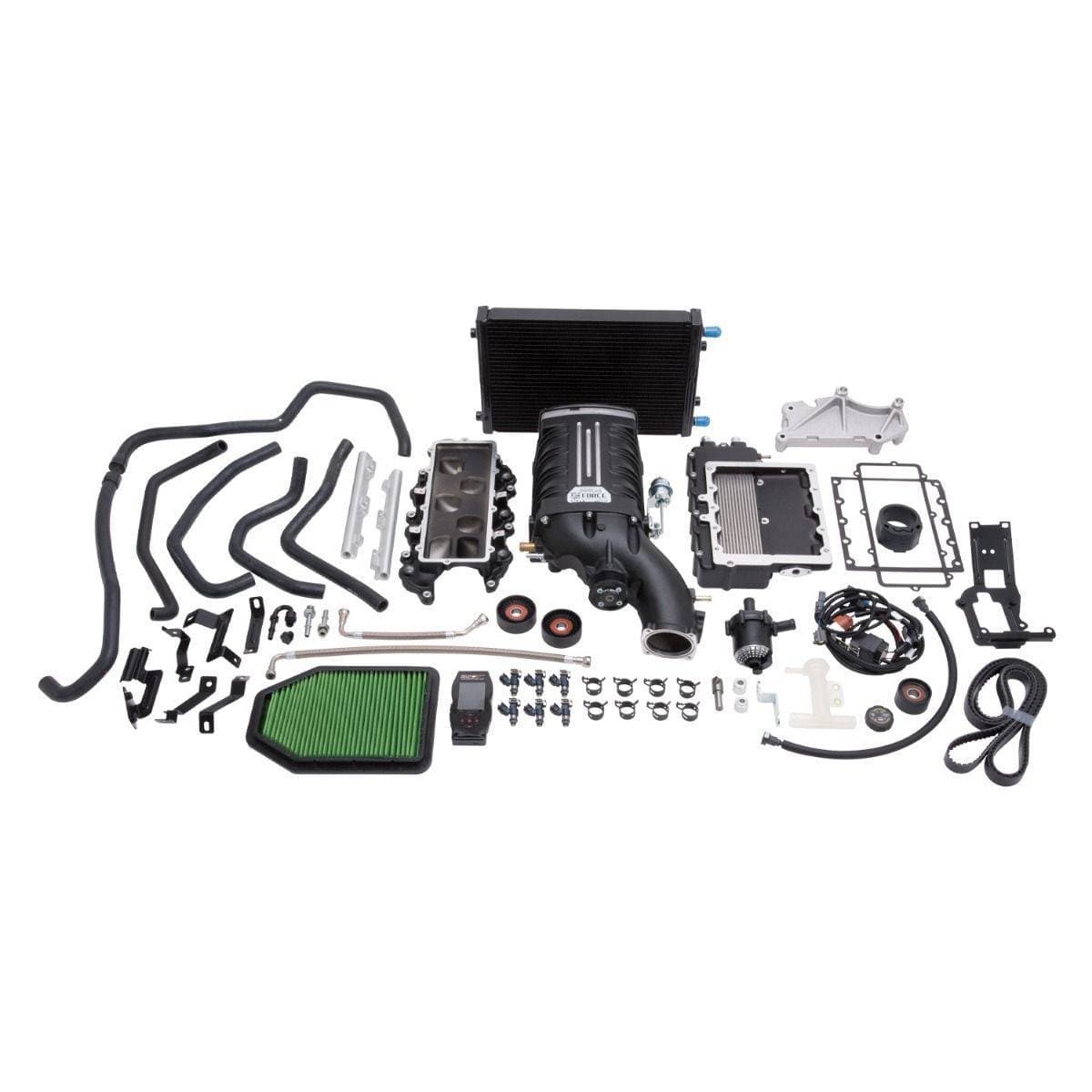 Jeep Wrangler JK 3.6L 2015-2018 Edelbrock Stage 1 Complete Supercharger Intercooled Kit With Tune 
