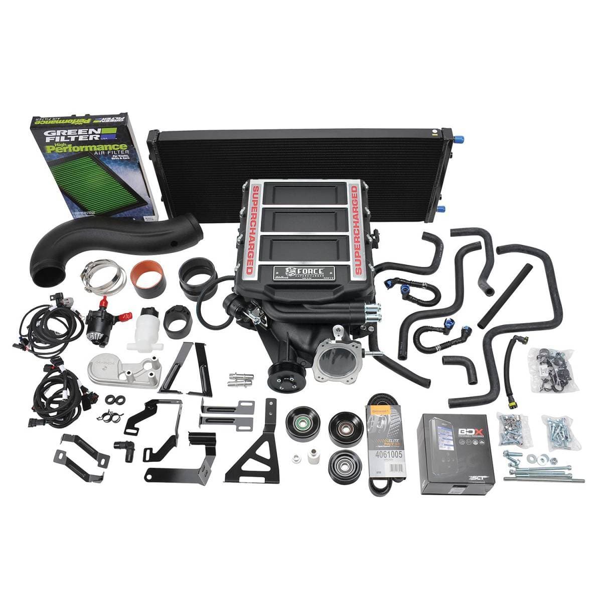 Chevy/GMC Truck SUV Gen V 5.3L 2014-2020 Edelbrock Stage 1 Complete Supercharger Intercooled Kit With Tune