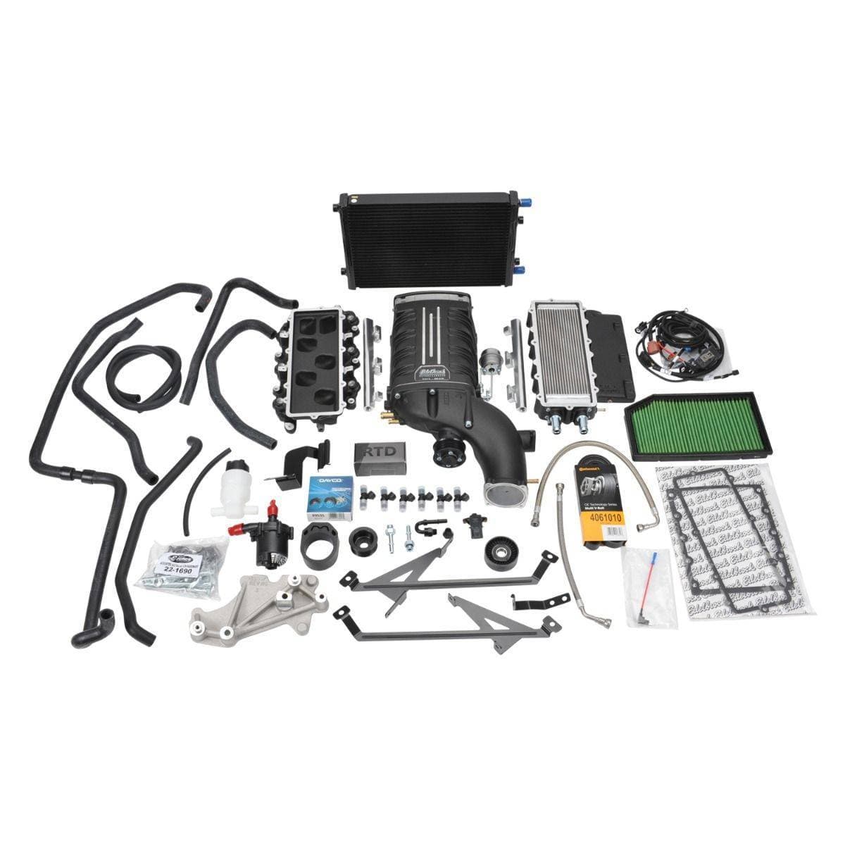 Jeep Wrangler JL & Gladiator JT 3.6L 2018-2020 Edelbrock Stage 1 Complete Supercharger Intercooled Kit Without Tune 
