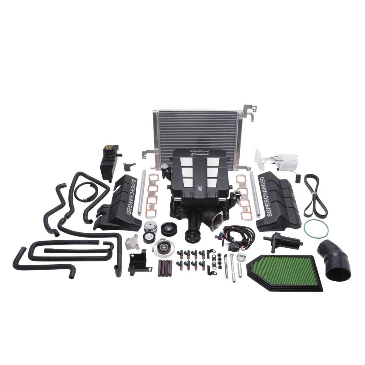 Chrysler/Dodge 5.7L HEMI 2011-2014 Edelbrock Stage 1 Complete Supercharger Intercooled Kit With Tune 