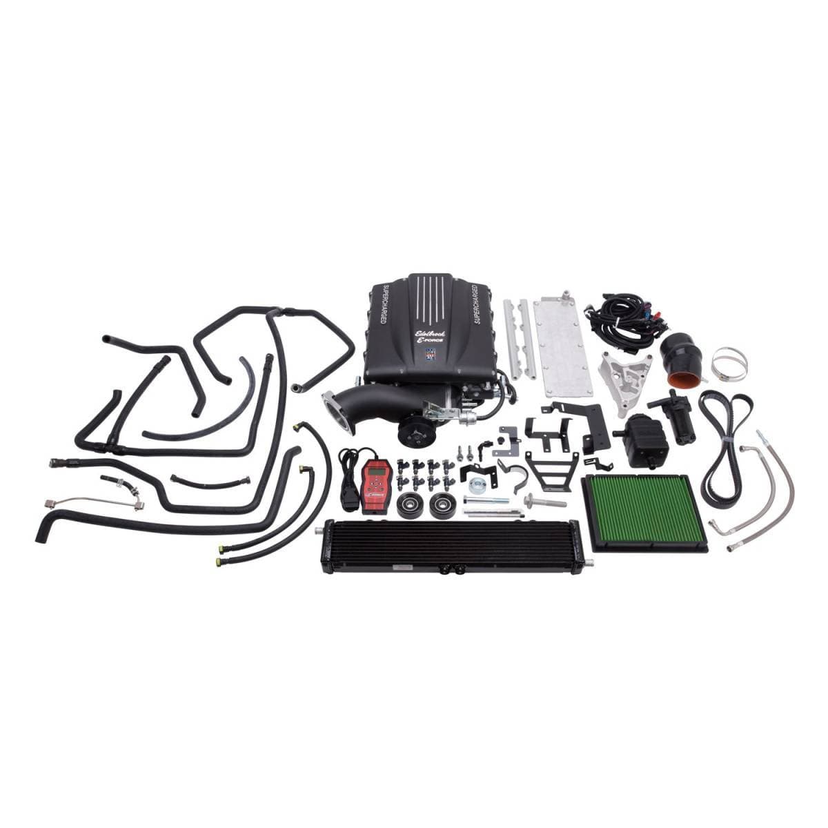 Chevy/GMC Tahoe Suburban Yukon 5.3L 2007-2014 Edelbrock Stage 1 Complete Supercharger Intercooled Kit With Tune