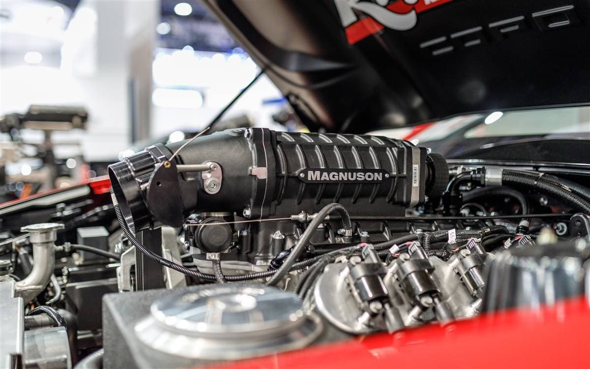 Chevy GM LS7 Magnuson TVS2650R Supercharger Intercooled Tuner Mag Drag Racing Kit