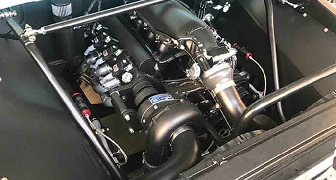 LSx Procharger Passenger Side Supercharger Transplant Kit with Reverse Rotation F-1R