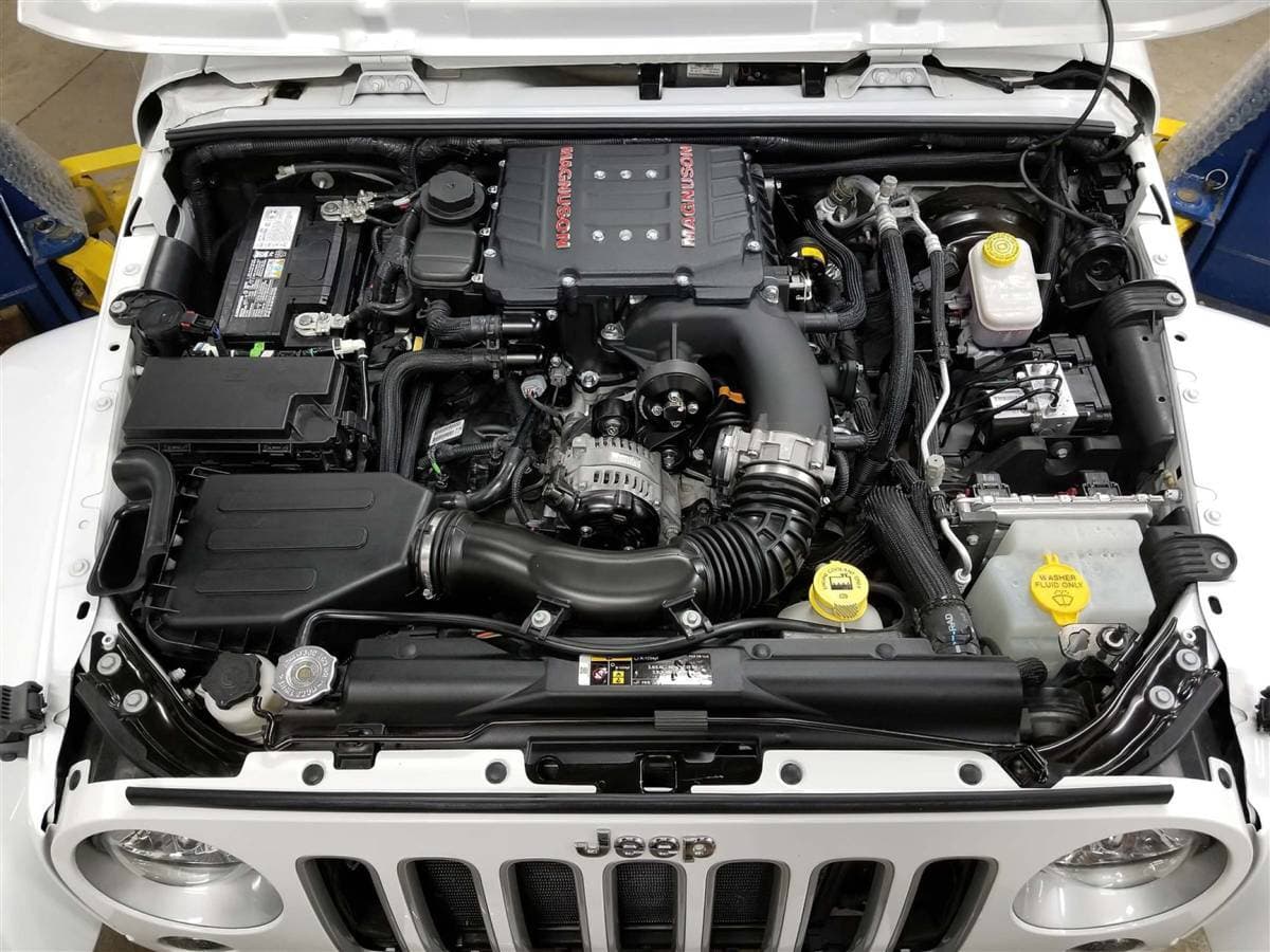 Jeep Wrangler JK 2012-2018 3.6L V6 Magnuson - TVS1900 Supercharger Intercooled Kit
