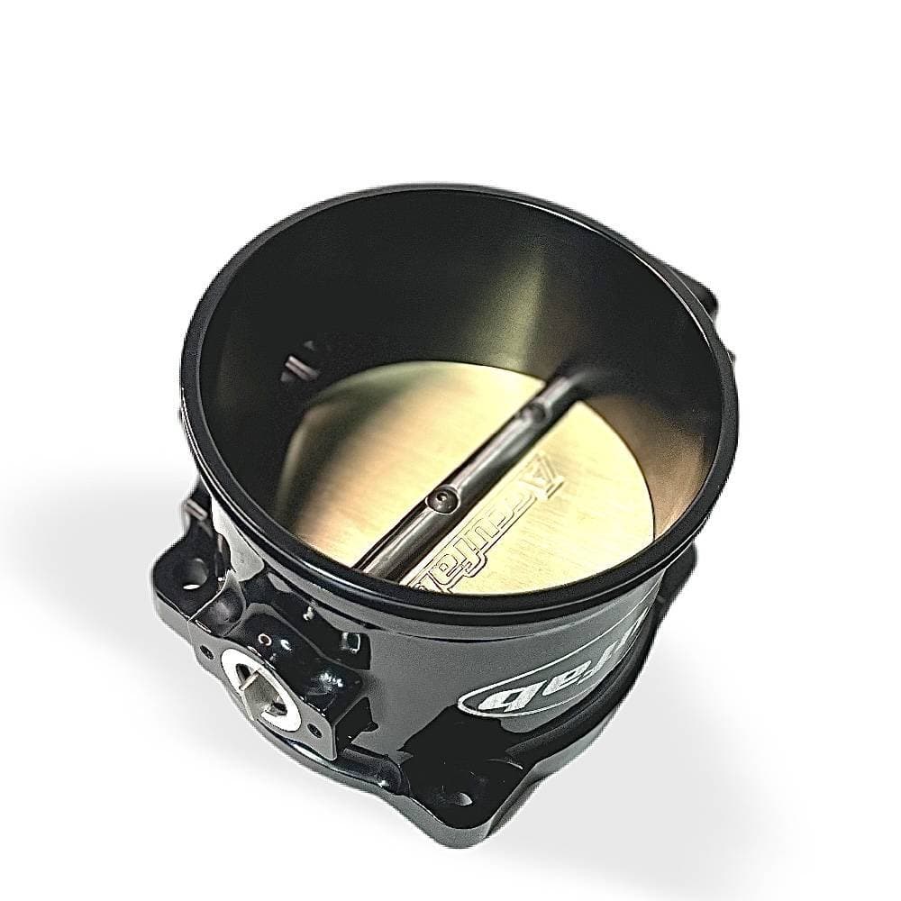 Accufab 105mm 86-93 Mustang 5.0L Clamshell Clamp Throttle Body - Black