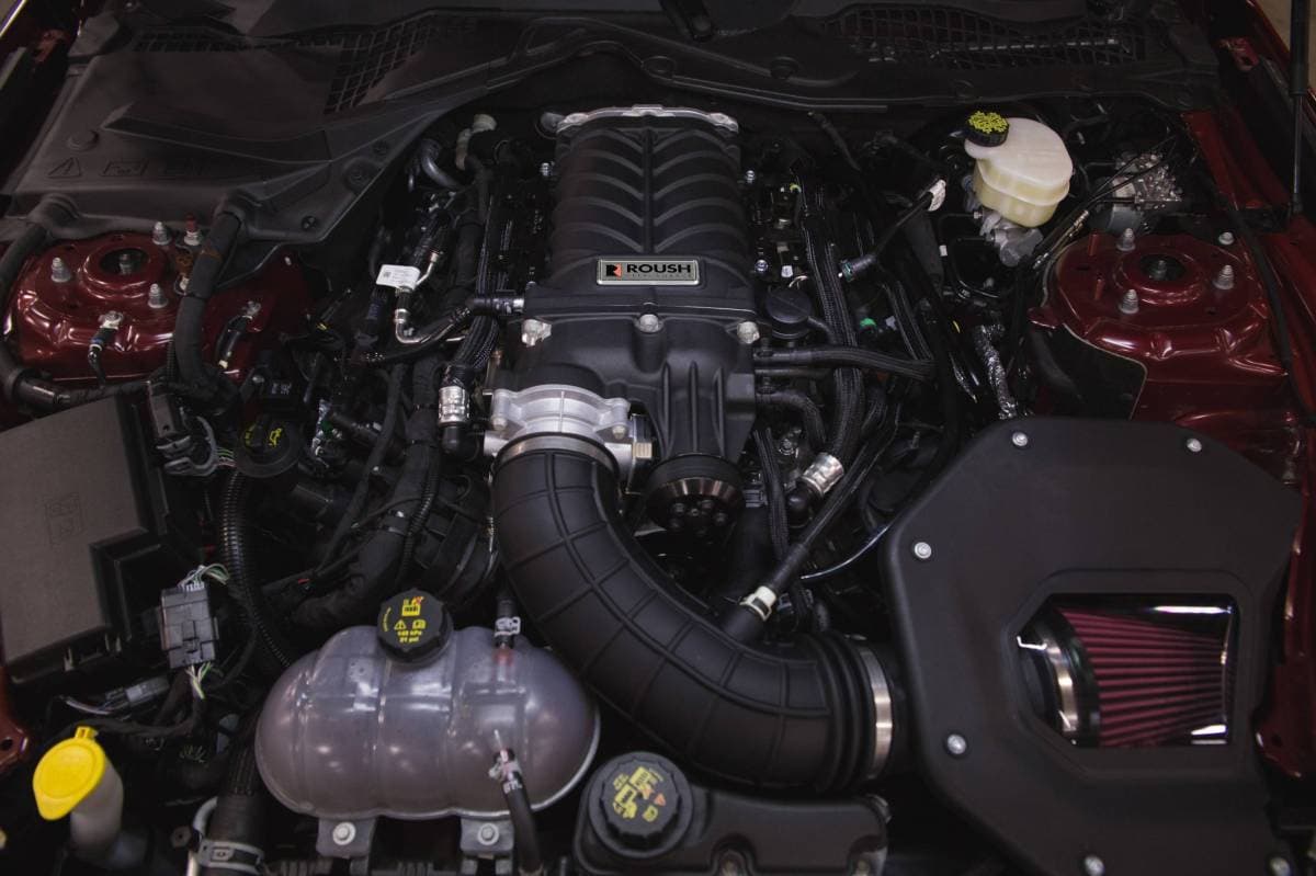 Ford Mustang GT 5.0L 2022-2023 Roush Phase 2 750HP R2650 Supercharger Intercooled Kit