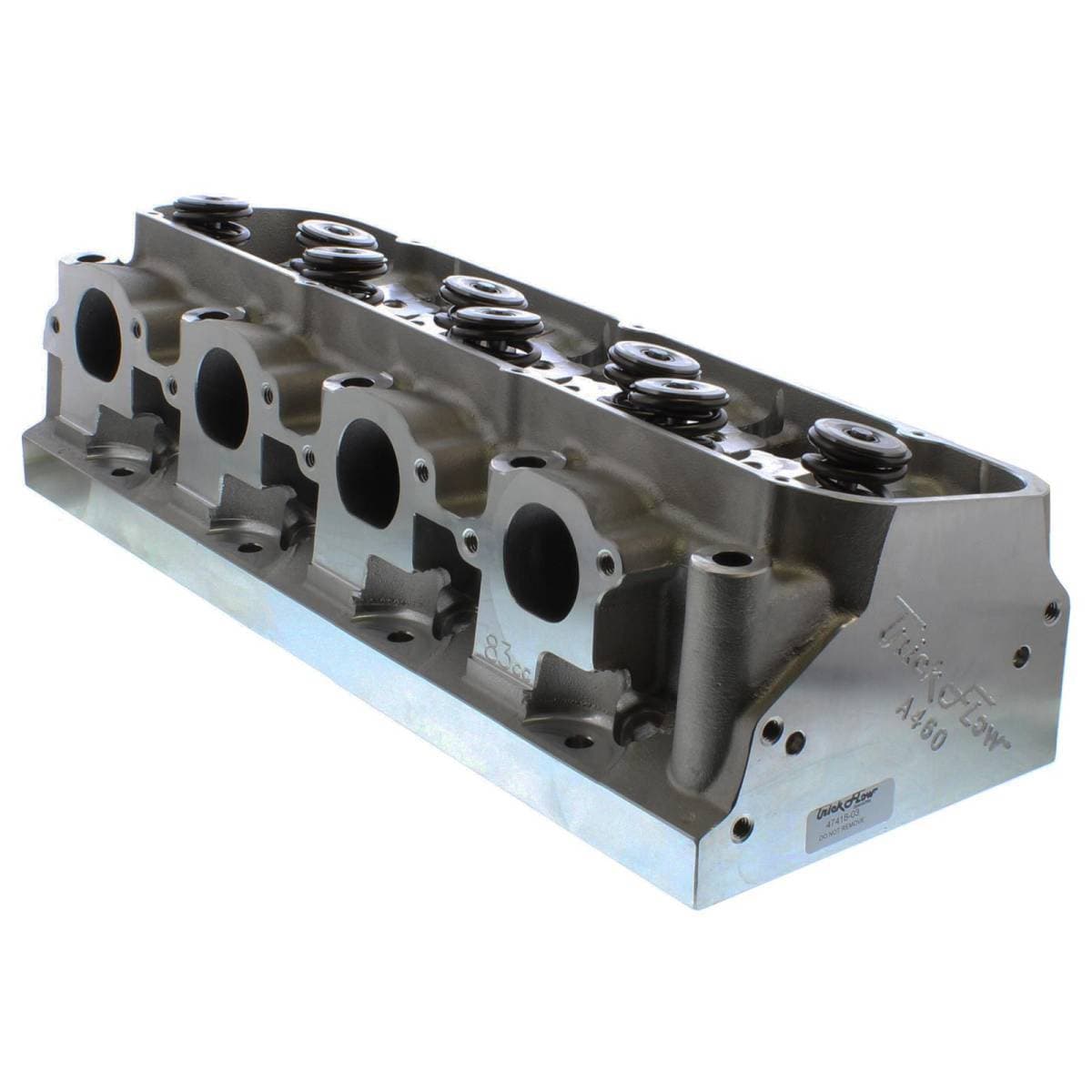 Trickflow PowerPort Cylinder Head, Big Block Ford A460, 340cc Intake, Ti. Ret., Max Lift .850, 83cc Chamber