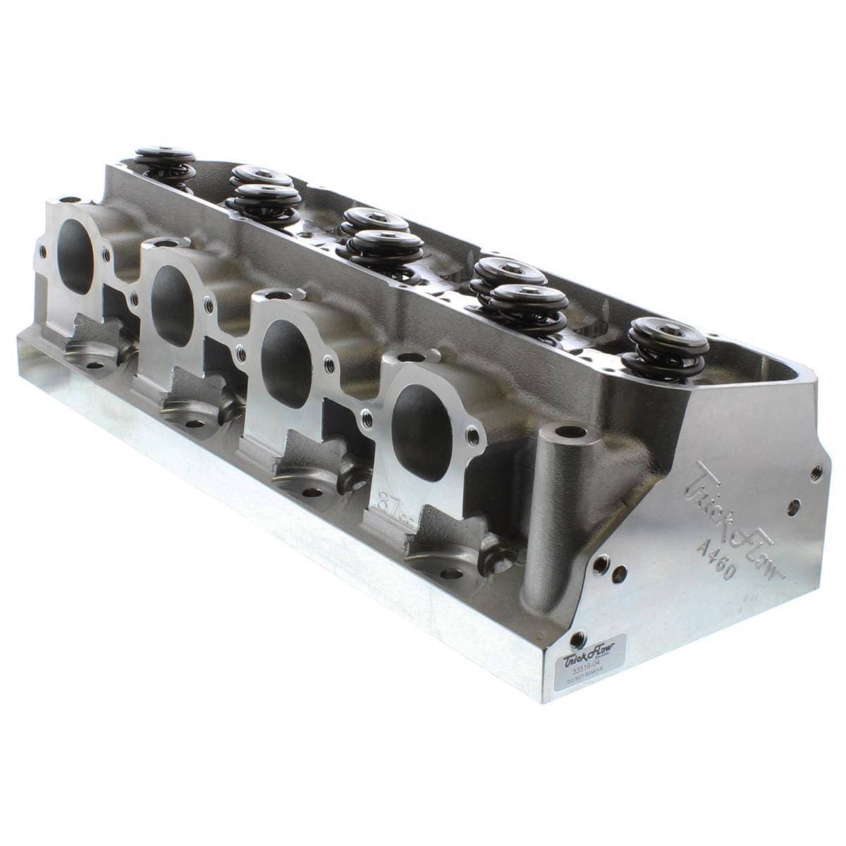 Trickflow PowerPort Cylinder Head, Big Block Ford A460, 360cc Intake, Ti. Ret., Max Lift .900, 87cc Combustion