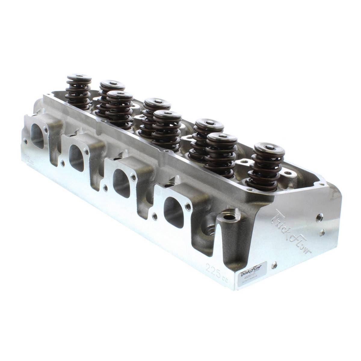 Trickflow PowerPort CNC Ported 225cc Cylinder Head, Ford 351C/M/400 Clevor, 72cc Chambers, Titanium Retainers