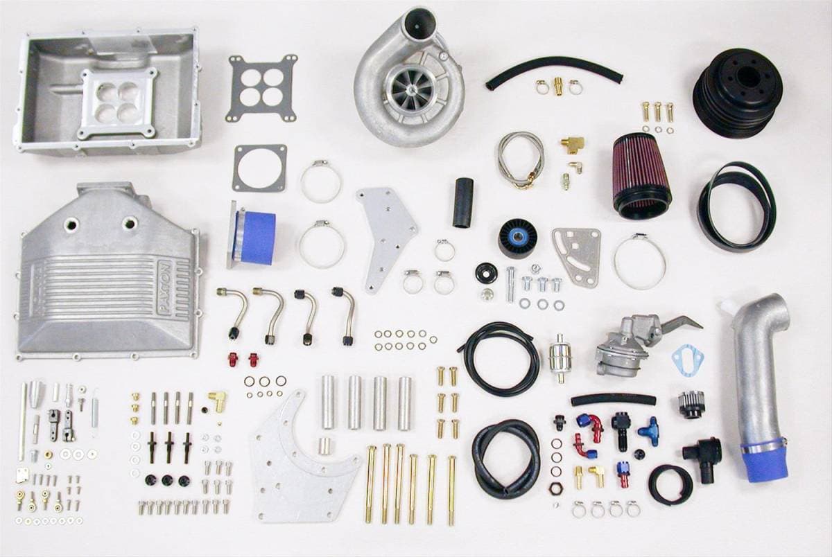Mustang SBF 1964-1968 260/289/302 Driver / Passenger Side - Paxton Supercharger NOVI 1200 System