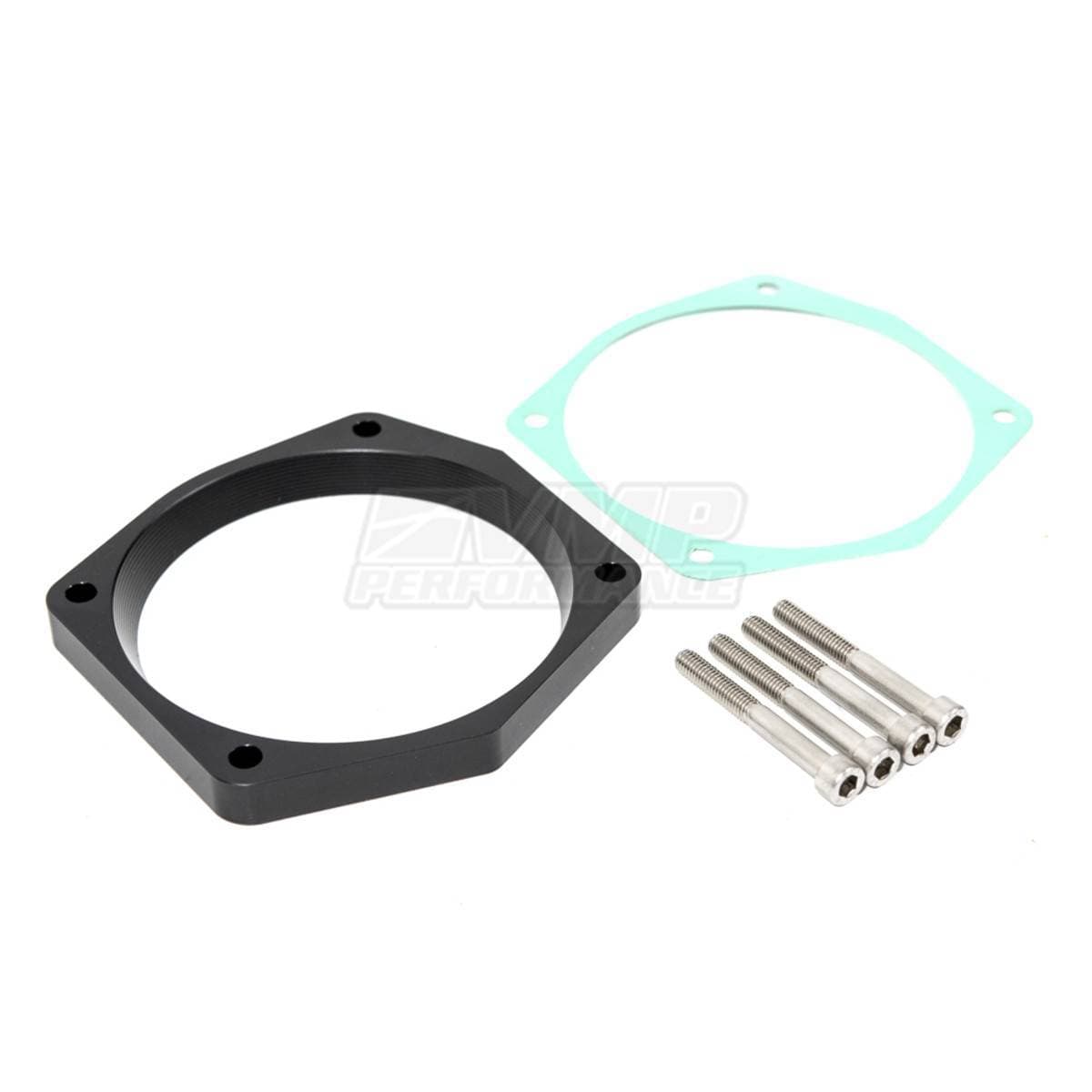 VMP Performance GT500 2020-2022 Predator 105 MM Throttle Body Adapter Plate Kit-Black Adonized 