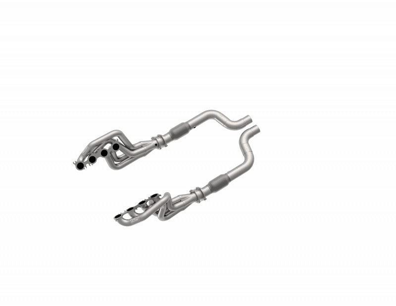 Ford Mustang Shelby GT500 2020+ Kooks Long Tube Headers & H.O. Green Catted Connection Kit 2" x 3"