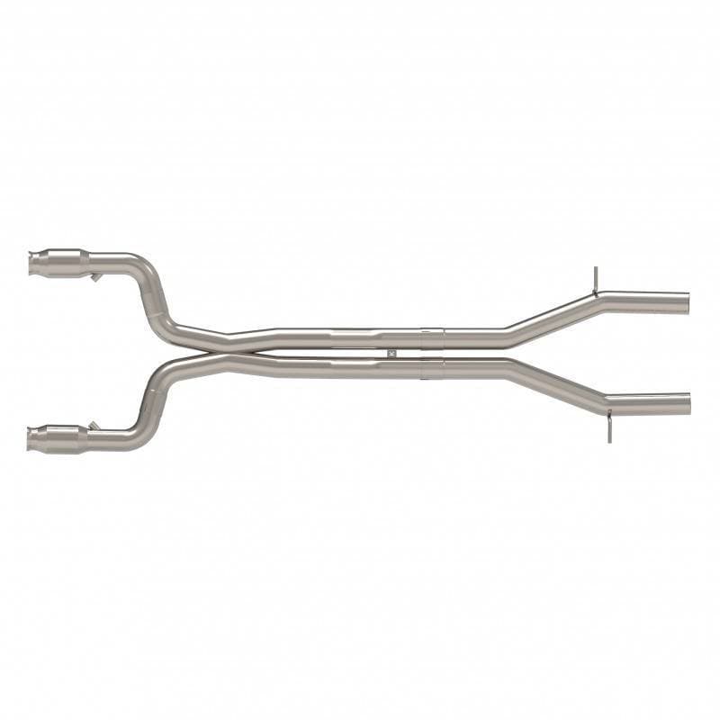 Camaro SS/ZL1 2016+ Green Catted X-Pipe Header Back OEM Muffler Exhaust Connection Kit