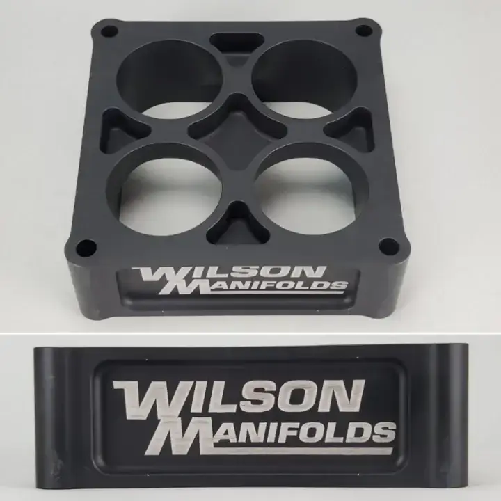 Wilson Manifolds 2.00" Tapered Lightweight Carburetor Spacer 4500 2.150" Bore