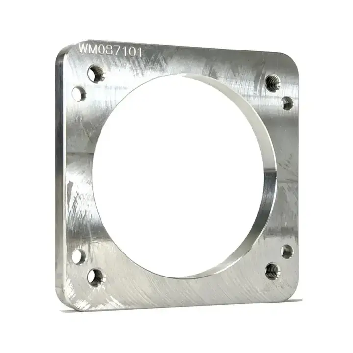 Wilson Manifolds 90MM Ford Square Throttle Body To LS Manifold Adapter