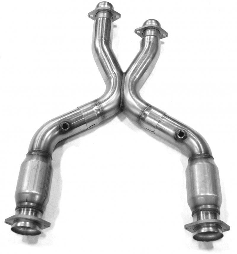 Mustang Cobra/GT 4.6L 1999-2004 Catted X-Pipe Connection Kit 3" X 2-1/2"