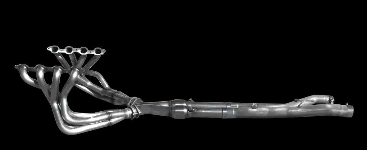 ARH Corvette C7/C7 Z06 LT1/LT4/LT5 2014-2019 1-7/8" x 3" Long Tube Headers With Catted X-Pipe