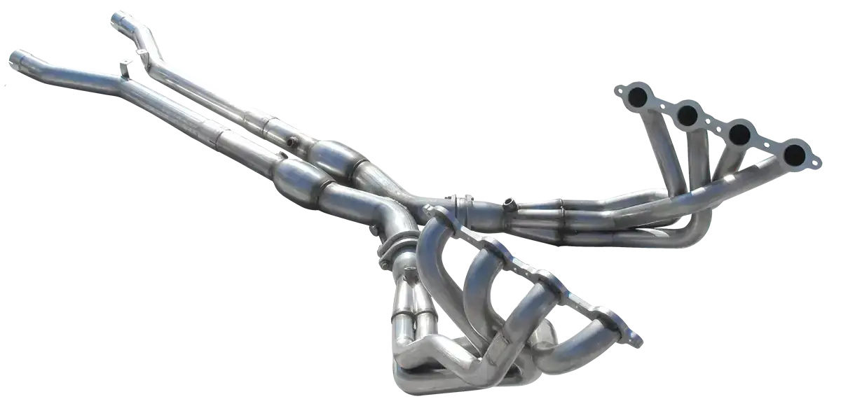 ARH Corvette C6 ZR1 2009–2013 Long Tube Headers W/ Catted or Non-Catted X-Pipe