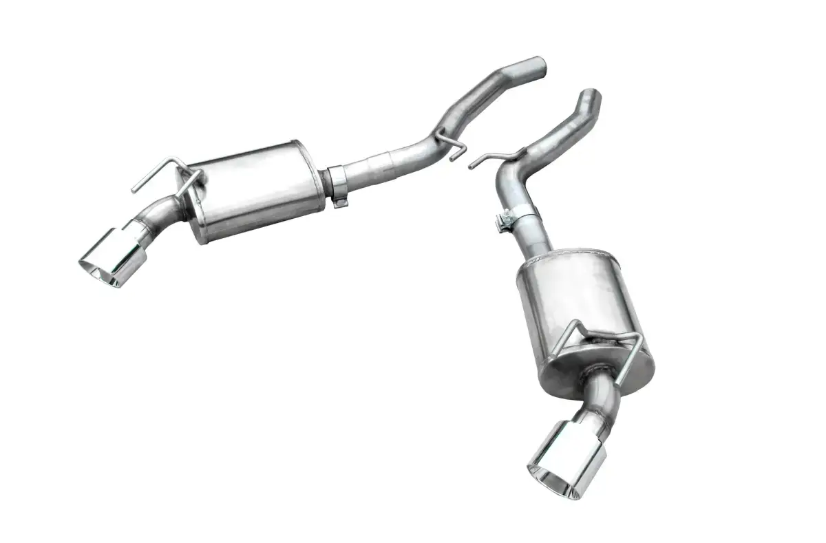 ARH Camaro 5th Gen V8 2010-2015 3" x 3" Axleback Muffler With Polished Dual Tips