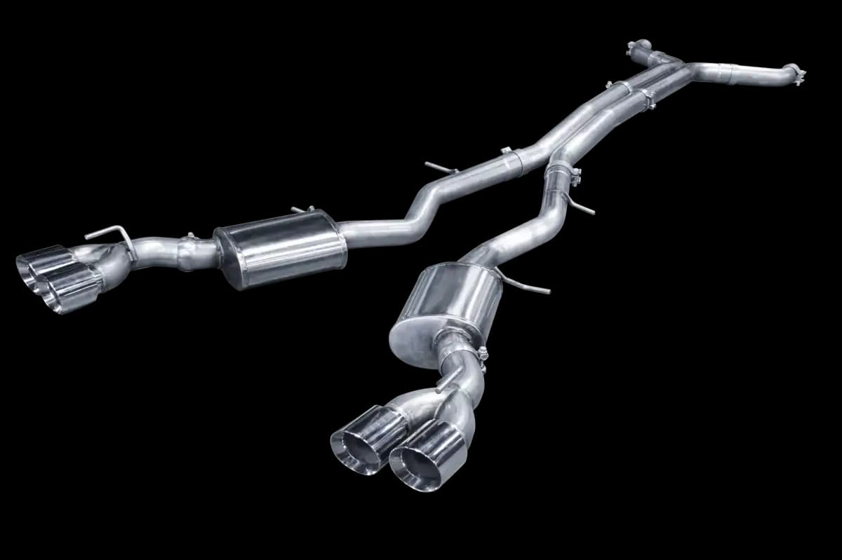 ARH Cadillac CTS-V 2016+ 3" x 3" Full Catback Exhaust With Stainless Steel Tips